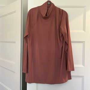 J Jill dusty rose turtleneck tunic size Large